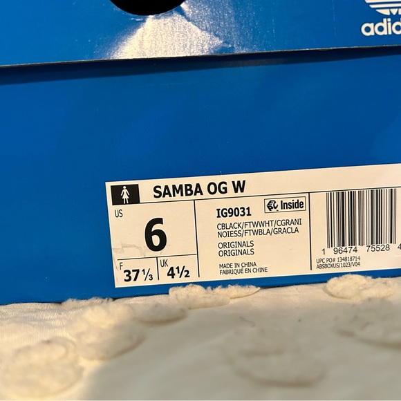 Samba OG Adidas--Never worn W/tags - Picture 6 of 6